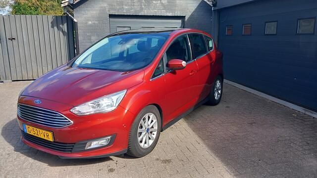 Rood Gebruikt 2016 Ford C-MAX Trend MPV | € 5.999 (Eerlijke prijs) - Afbeelding 1/4