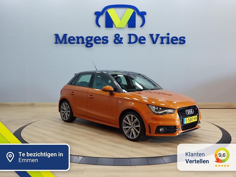 Oranje Gebruikt 2012 Audi A1 Ambition Hatchback | € 9.495 (Eerlijke prijs) - Afbeelding 1/4