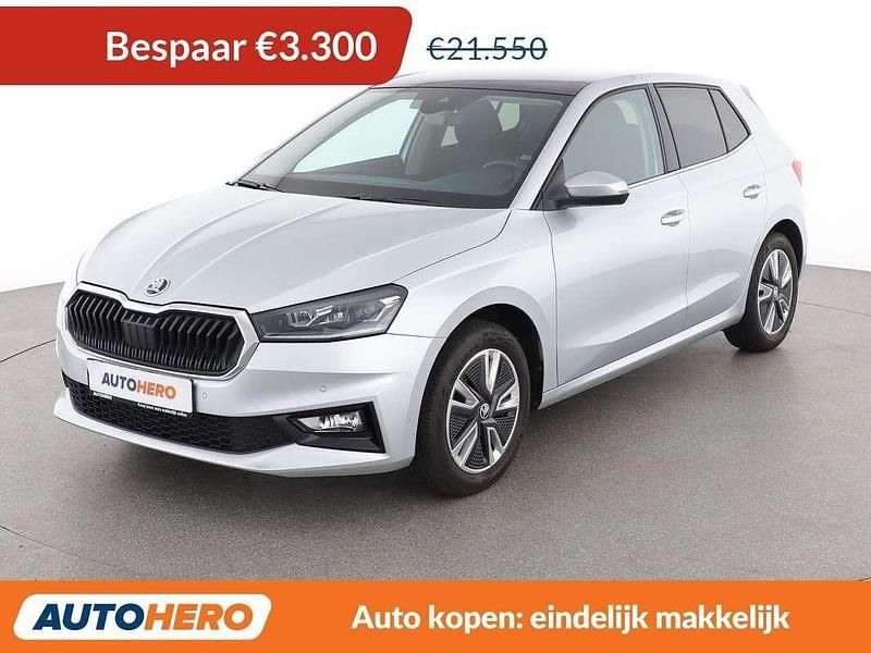 Grijs Occasion 2021 Skoda Fabia Style Hatchback | € 18.449 (Eerlijke prijs) - Afbeelding 1/3