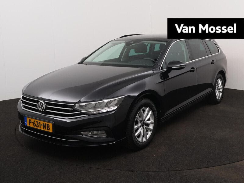 Zwart Gebruikt 2021 VW Passat Business Stationwagen | € 23.900 (Goede deal) - Afbeelding 1/4