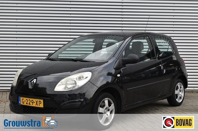 Zwart Gebruikt 2007 Renault Twingo Authentique Hatchback | € 1.250 (Eerlijke prijs) - Afbeelding 1/4
