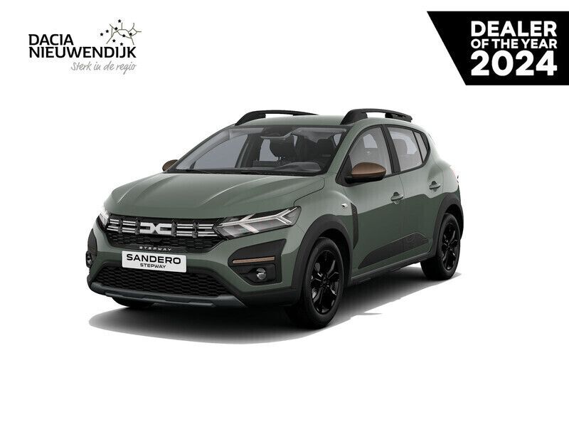 Lichen kaki (groen metallic) Nieuw 2025 Dacia Sandero Extreme Hatchback | € 24.800 (Eerlijke prijs) - Afbeelding 1/4