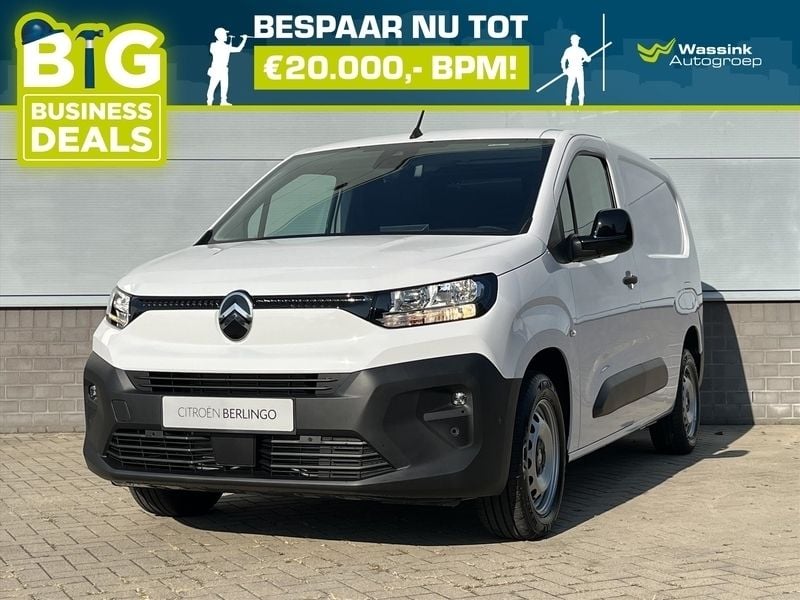 Wit Nieuw 2024 Citroën Berlingo Comfort MPV | € 20.799 (Eerlijke prijs) - Afbeelding 1/4