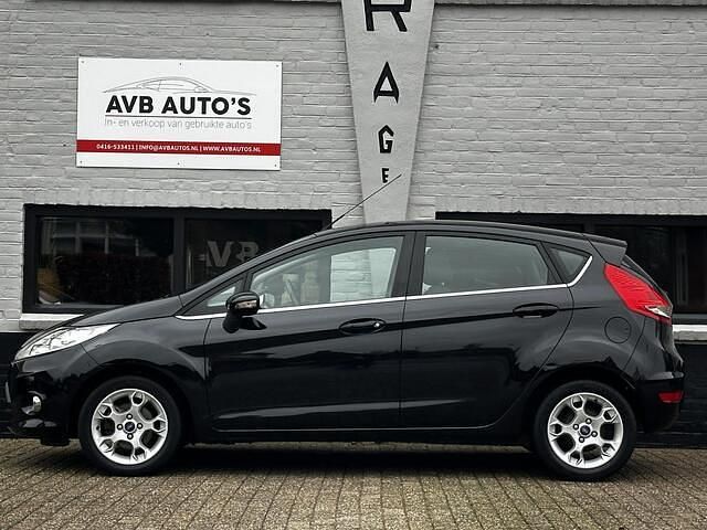 Occasion Ford Fiesta Titanium 120 PK (88 kW) 2012 Zwart Hatchback