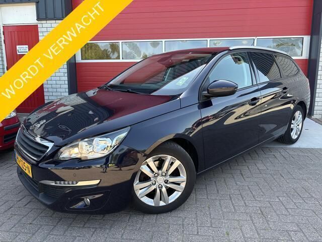 Blauw, metallic lak Gebruikt 2015 Peugeot 308 Stationwagen | € 7.888 (Eerlijke prijs) - Afbeelding 1/4
