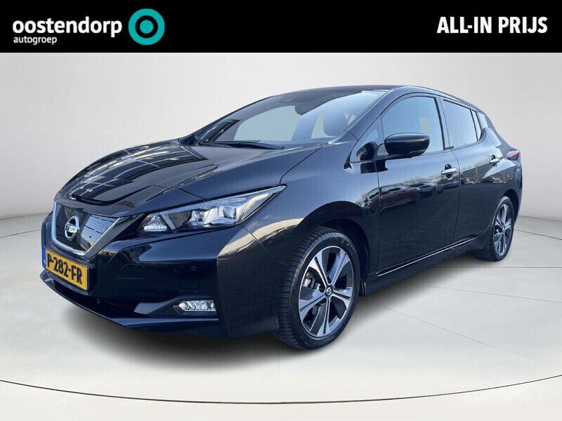 Zwart Gebruikt 2022 Nissan Leaf Tekna Hatchback | € 16.660 (Goede deal) - Afbeelding 1/4