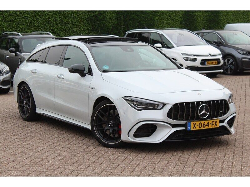 Wit Gebruikt 2020 Mercedes CLA45 AMG Premium Plus Stationwagen | € 51.950 (Goede deal) - Afbeelding 1/4