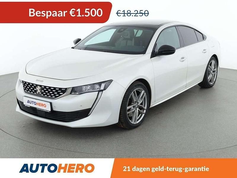 Wit Occasion 2020 Peugeot 508 GT Hatchback | € 16.949 (Eerlijke prijs) - Afbeelding 1/3
