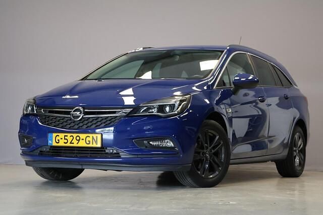 Blauw Gebruikt 2019 Opel Astra Edition Stationwagen | € 9.995 (Goede deal) - Afbeelding 1/4
