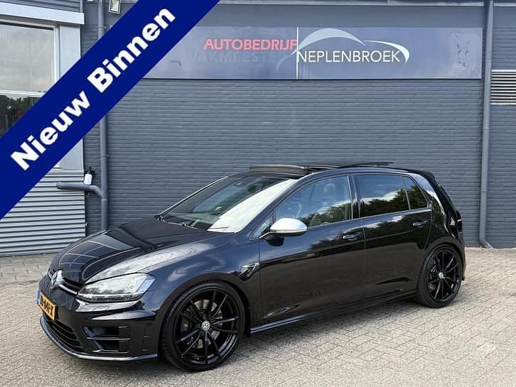 Zwart Gebruikt 2016 VW Golf VII R Hatchback | € 19.250 (Super prijs) - Afbeelding 1/4
