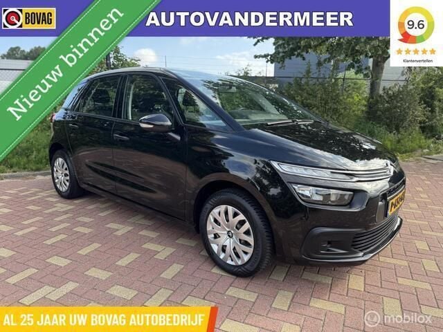 Zwart Gebruikt 2017 Citroën C4 Picasso PureTech MPV | € 11.940 (Eerlijke prijs) - Afbeelding 1/3