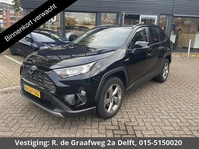 Zwart Gebruikt 2021 Toyota RAV4 Style SUV | € 33.400 - Afbeelding 1/4
