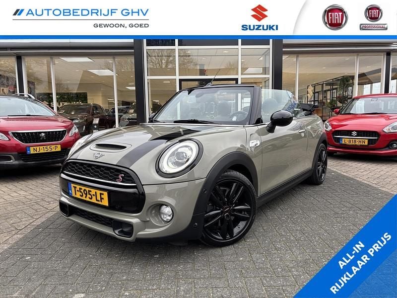 Grijs (metallic) Gebruikt 2019 Mini Cooper S Cabriolet Cabriolet | € 26.950 (Goede deal) - Afbeelding 1/4