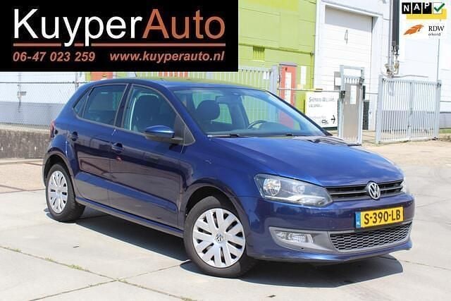 Blauw Gebruikt 2010 VW Polo Comfortline Hatchback | € 3.995 (Super prijs) - Afbeelding 1/4
