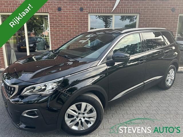 Zwart Gebruikt 2020 Peugeot 5008 MPV | € 17.899 (Goede deal) - Afbeelding 1/4