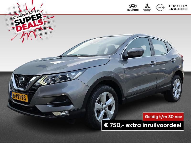 Grijs Gebruikt 2020 Nissan Qashqai N-Connecta SUV | € 19.930 (Goede deal) - Afbeelding 1/4