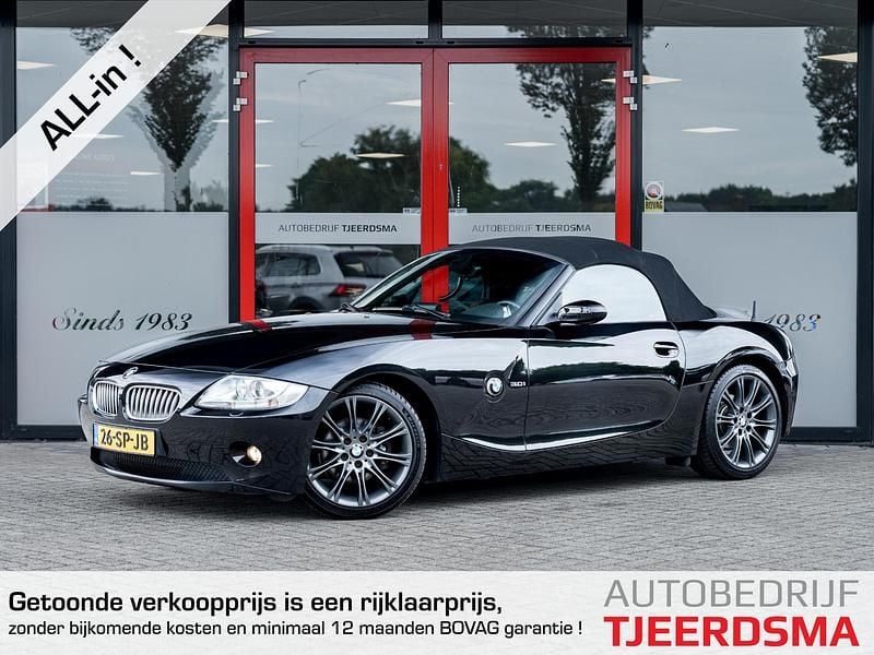 Zwart Gebruikt 2005 BMW Z4 M Sport Cabriolet | € 15.950 (Eerlijke prijs) - Afbeelding 1/4
