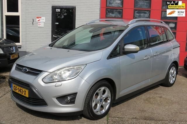 Grijs Gebruikt 2012 Ford Grand C-Max Titanium MPV | € 3.950 (Super prijs) - Afbeelding 1/4