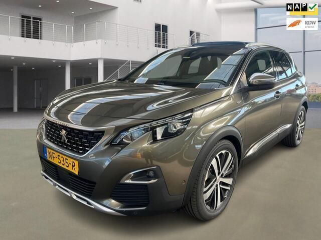 Grijs Gebruikt 2017 Peugeot 3008 GT SUV | € 12.999 - Afbeelding 1/4
