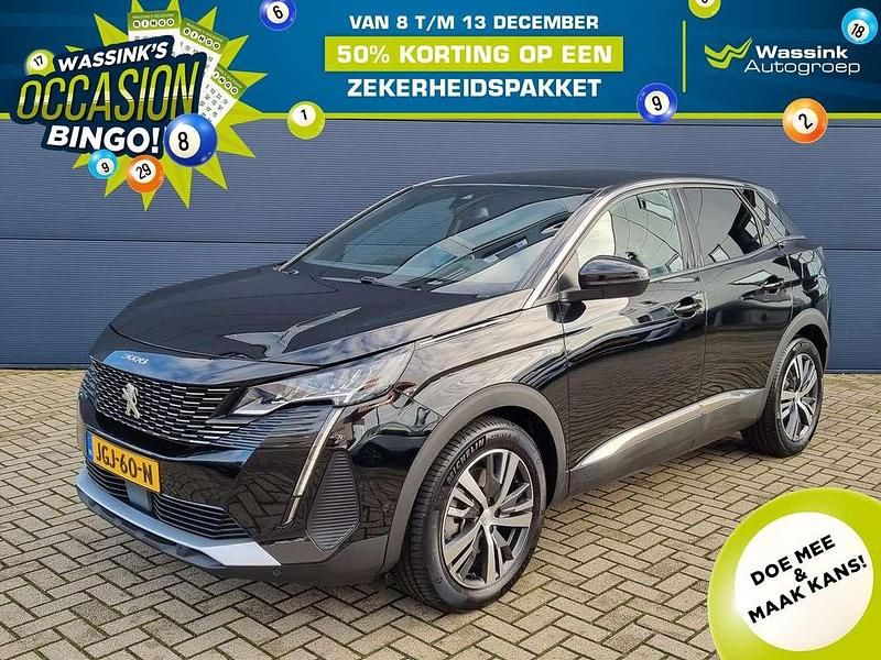 Zwart Gebruikt 2024 Peugeot 3008 Allure SUV | € 30.490 (Eerlijke prijs) - Afbeelding 1/4