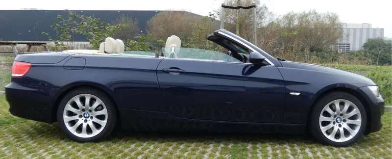 Blauw Gebruikt 2008 BMW 335 Cabriolet Executive Cabriolet | € 14.000 (Super prijs) - Afbeelding 1/4