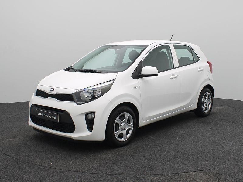 Wit Gebruikt 2020 Kia Picanto Comfort Hatchback | € 9.740 (Eerlijke prijs) - Afbeelding 1/4