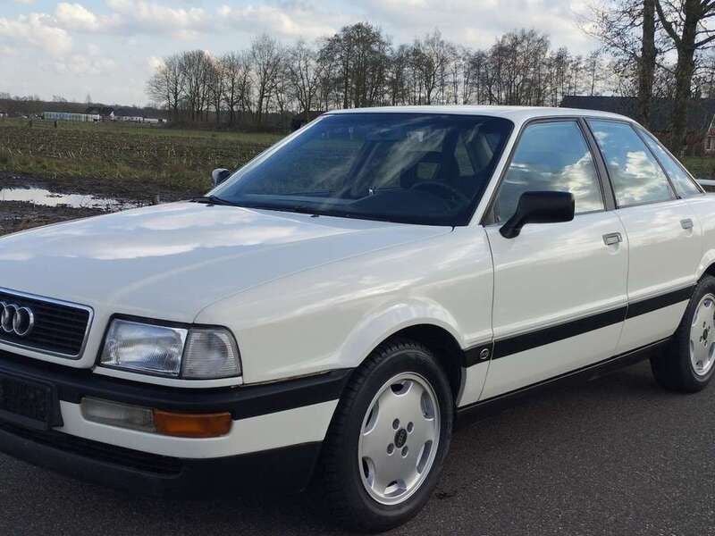 Wit Gebruikt 1990 Audi 80 Sedan | € 3.750 - Afbeelding 1/4