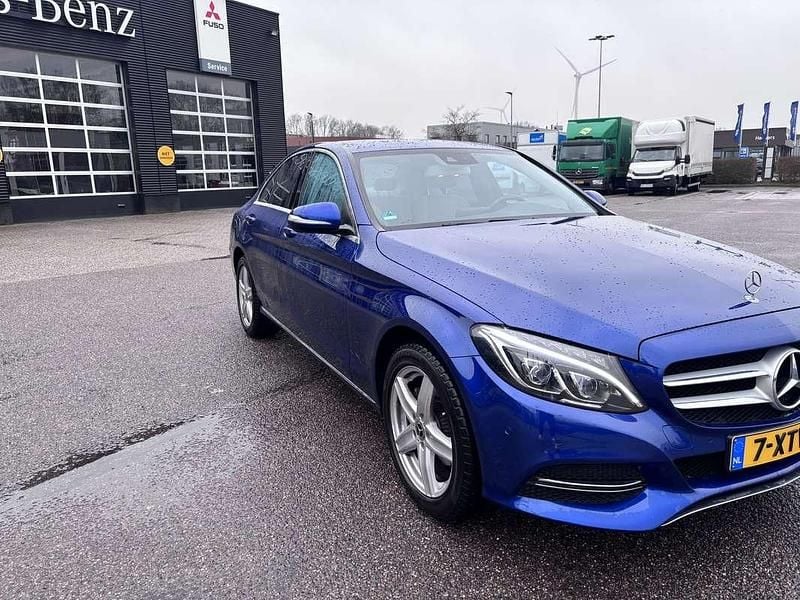 Occasion Mercedes C180 Edition 156 PK (114 kW) 2014 Blauw Sedan
