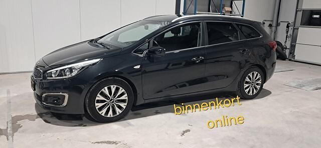 Zwart (metallic) Gebruikt 2018 Kia Ceed Sportswagon Stationwagen | € 9.950 (Super prijs) - Afbeelding 1/4