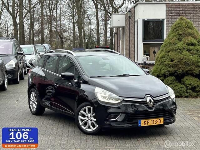 Zwart (metallic) Gebruikt 2016 Renault Clio GrandTour Intens Stationwagen | € 6.450 (Eerlijke prijs) - Afbeelding 1/4