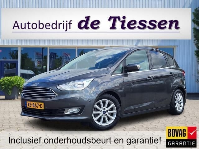 Grijs Gebruikt 2015 Ford C-MAX Titanium MPV | € 13.945 (Eerlijke prijs) - Afbeelding 1/4
