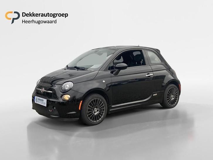 Zwart Occasion 2016 Fiat 500e Hatchback | € 7.945 (Eerlijke prijs) - Afbeelding 1/4