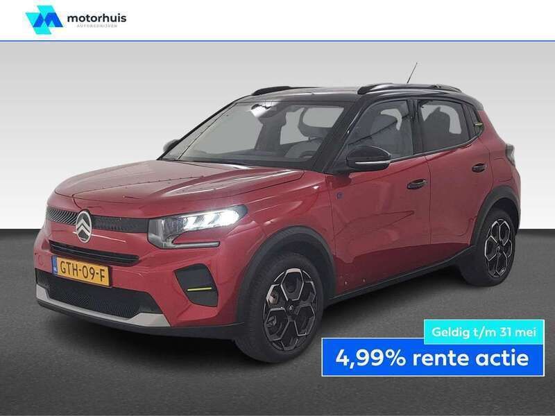 Rood Gebruikt 2024 Citroën e-C3 Hatchback | € 25.465 (Goede deal) - Afbeelding 1/4
