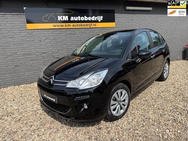 Zwart Gebruikt 2015 Citroën C3 Exclusive Hatchback | € 4.950 (Goede deal) - Afbeelding 1/4