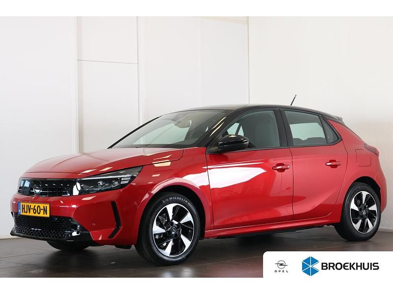 Rood Occasion 2025 Opel Corsa-e Hatchback | € 30.395 - Afbeelding 1/4