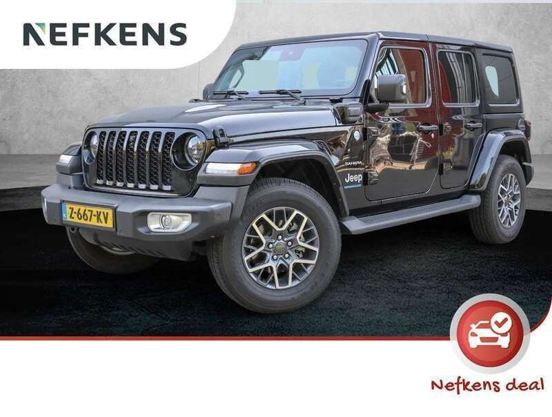 Zwart Gebruikt 2024 Jeep Wrangler Unlimited Sahara SUV | € 71.425 (Super prijs) - Afbeelding 1/3