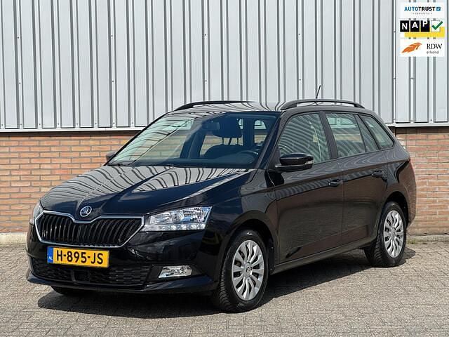 Zwart Gebruikt 2020 Skoda Fabia Ambition Stationwagen | € 11.950 (Eerlijke prijs) - Afbeelding 1/4
