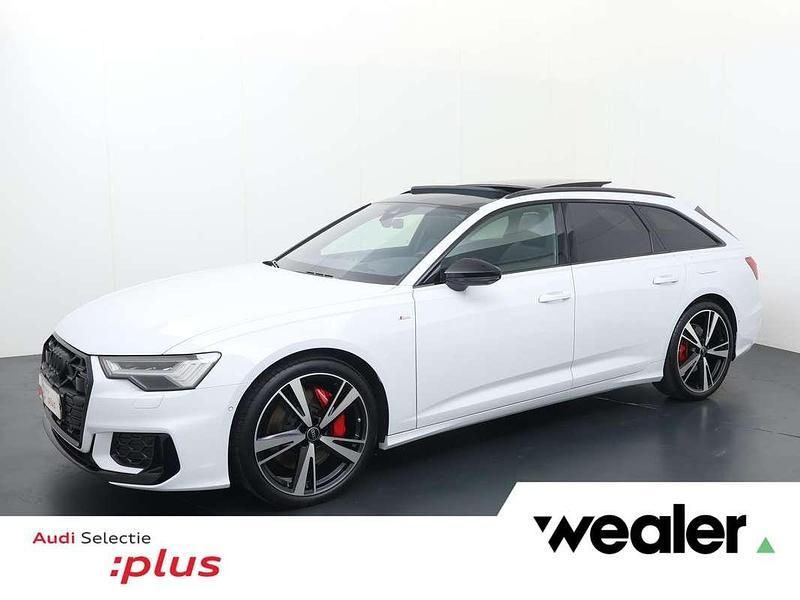 Wit Gebruikt 2024 Audi A6 Competition Stationwagen | € 65.840 (Duur) - Afbeelding 1/4