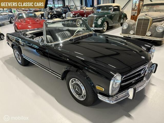 Zwart Gebruikt 1968 Mercedes SL280 Cabriolet | € 70.950 - Afbeelding 1/4