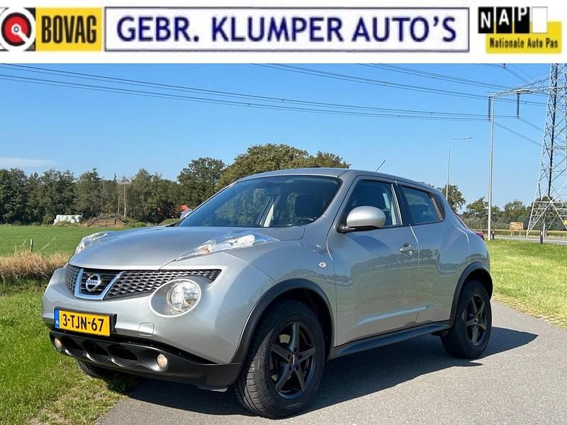 Grijs, metallic lak Occasion 2014 Nissan Juke Acenta SUV | € 10.990 (Eerlijke prijs) - Afbeelding 1/4