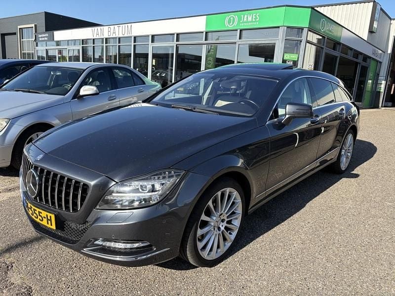 Grijs Gebruikt 2014 Mercedes CLS350 Stationwagen | € 25.595 (Eerlijke prijs) - Afbeelding 1/4
