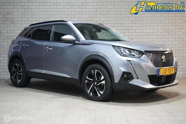 Grijs Occasion 2021 Peugeot 2008 Allure SUV | € 18.250 (Eerlijke prijs) - Afbeelding 1/4