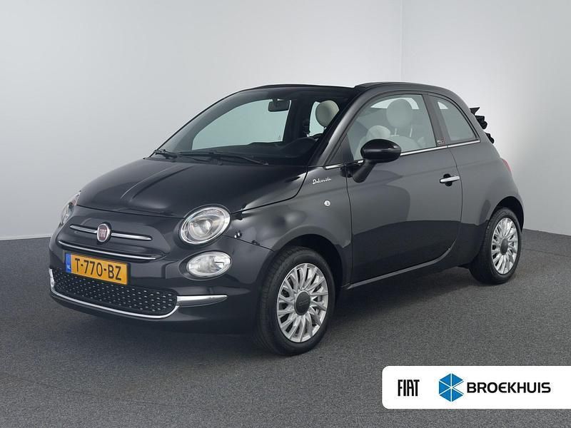 Zwart, metallic lak Gebruikt 2023 Fiat 500C Dolcevita Cabriolet | € 18.900 (Iets duurder) - Afbeelding 1/4
