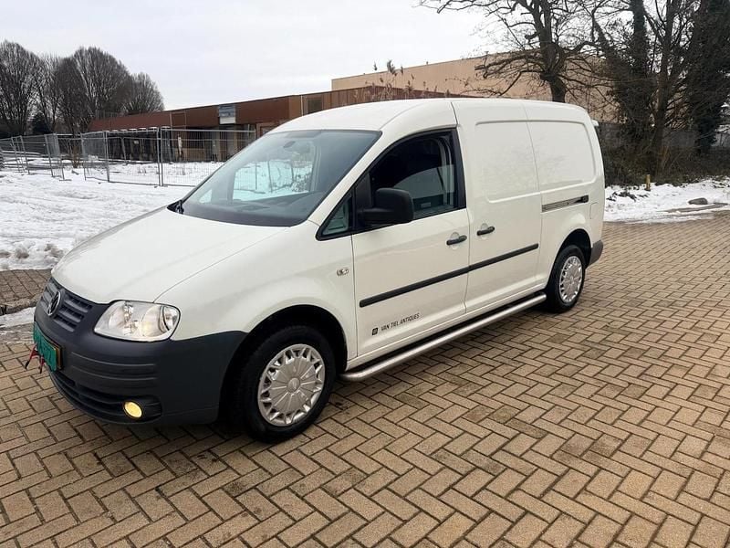 Wit Occasion 2008 VW Caddy Maxi MPV | € 4.499 (Eerlijke prijs) - Afbeelding 1/4