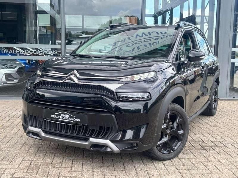 Zwart, metallic lak Gebruikt 2024 Citroën C3 Aircross Shine SUV | € 22.950 (Super prijs) - Afbeelding 1/4