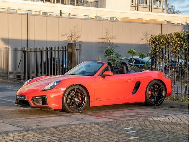 Occasion Porsche Boxster GTS Sport 330 PK (242 kW) 2014 Rood Cabriolet