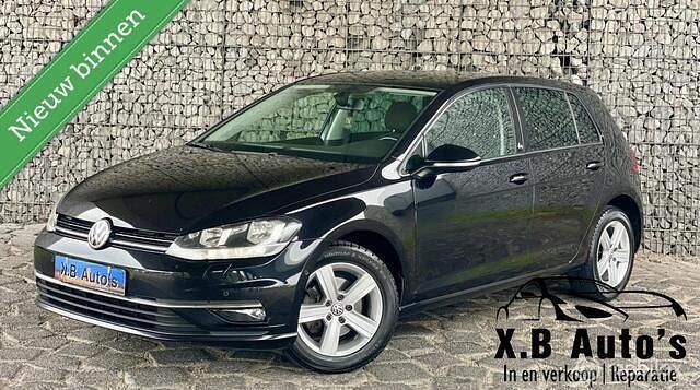 Zwart Gebruikt 2018 VW Golf VII Highline | € 10.900 (Goede deal) - Afbeelding 1/4