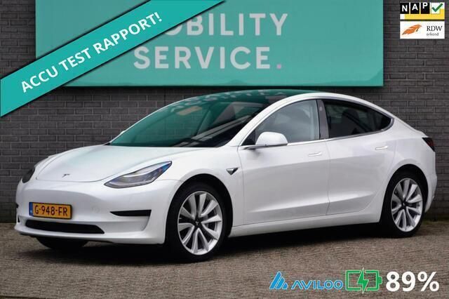 Wit Gebruikt 2019 Tesla Model 3 Standard Range Sedan | € 18.664 (Eerlijke prijs) - Afbeelding 1/4