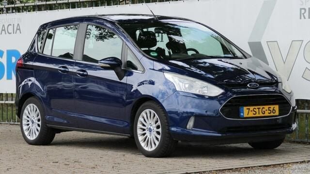 Blauw Gebruikt 2013 Ford B-MAX Titanium MPV | € 8.400 (Eerlijke prijs) - Afbeelding 1/4