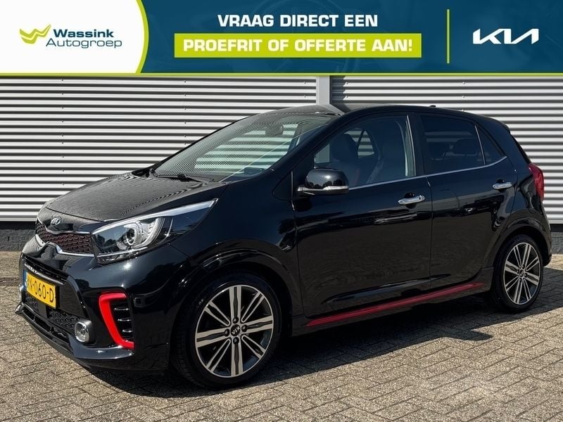 Zwart Gebruikt 2019 Kia Picanto GT-Line Hatchback | € 15.085 (Iets duurder) - Afbeelding 1/4